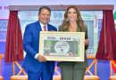 Devela Lotería Nacional billete para conmemorar primer aniversario del Órgano de Administración Judicial